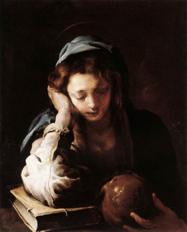 FETI, Domenico The Repentant St Mary Magdalene dfr Germany oil painting art